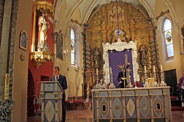 Religión . Sevilla .El 25 de febrero, Ntro. Padre Jesús Nazareno se exponía en veneración antes sus fieles y devotos en la Iglesia Parroquial de Sta. María de la Asunción de Alcalá del Río - 2, Foto 2