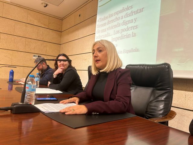 IU-Verdes reúne a sindicatos, colectivos y fuerzas políticas para defender la Vivienda digna por derecho en Murcia - 2, Foto 2