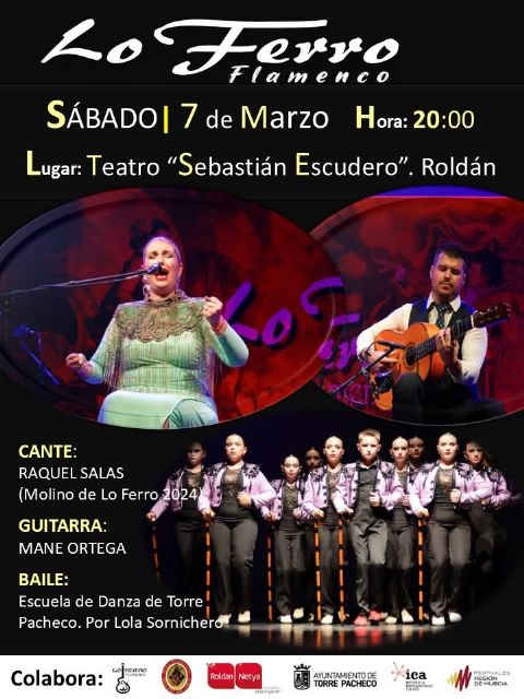Raquel Salas y la Escuela Municipal de Danza de Torre Pacheco convocan a la afición flamenca ferreña - 3, Foto 3