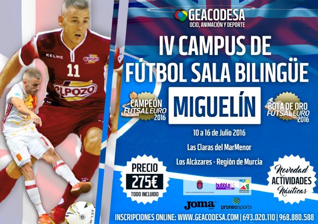 IV campus de fútbol sala bilingúe Miguelín - 1, Foto 1