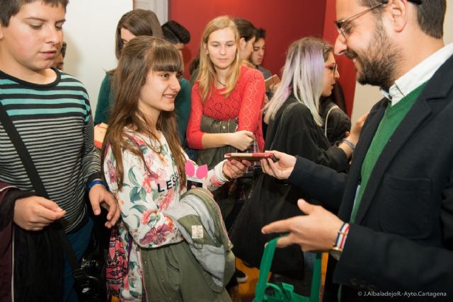 Jóvenes extranjeros visitan Cartagena gracias a un programa de intercambio contra la discriminación de género - 5, Foto 5