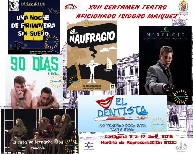 El XVII Certamen de Teatro Aficionado Isidoro Máiquez llega al Barrio de la Concepción - 1, Foto 1