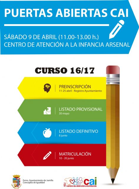 El CAI abre su periodo de preinscripciones para el curso 2016/17 el próximo lunes - 1, Foto 1