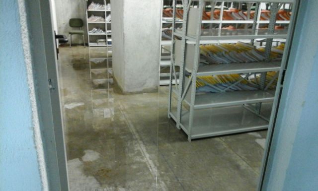 Denuncian que los sótanos de la Ciudad de la Justicia están parcialmente inundados - 3, Foto 3