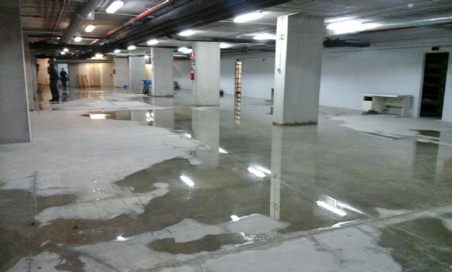 Denuncian que los sótanos de la Ciudad de la Justicia están parcialmente inundados - 4, Foto 4