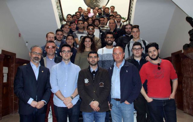 Alumnos y profesores de Ingeniería de la UCAM visitan Caravaca con motivo del Año Jubilar 2017 - 1, Foto 1