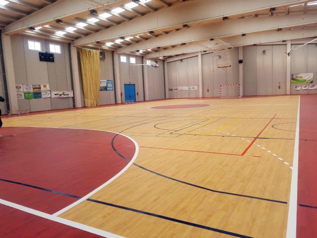 El Ayuntamiento instala el pavimento deportivo en el pabellón de Archivel, con una inversión de 53.000 euros - 5, Foto 5