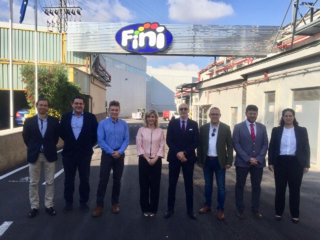 El Ayuntamiento de Molina de Segura visita las instalaciones de la compañía molinense Fini Golosinas España SLU - 1, Foto 1