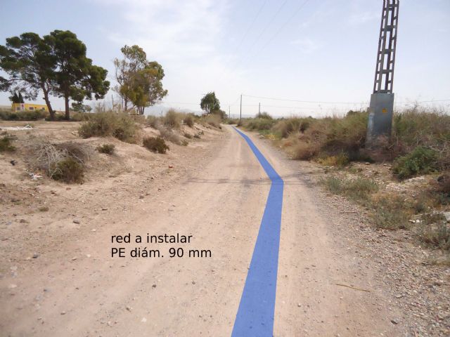 It was approved to tender the installation of a potable water distribution pipeline next to the La Santa ravine, in the Tamil Camilleri district, Foto 2