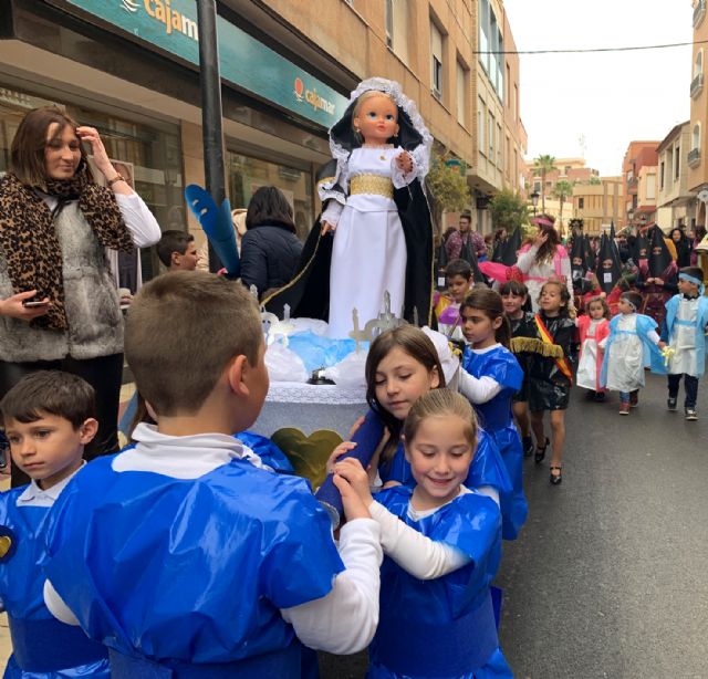 Puerto Lumbreras celebra por primera vez la procesión de papel - 1, Foto 1