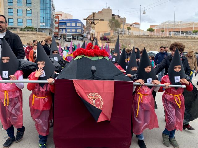 Puerto Lumbreras celebra por primera vez la procesión de papel - 2, Foto 2