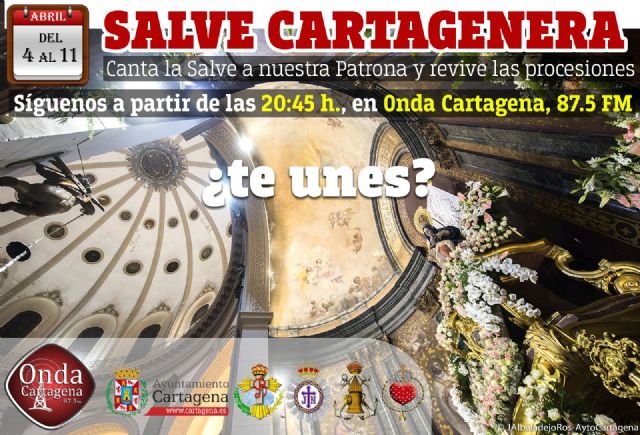 El canal de municipal de Youtube retransmite esta noche la salve Cartagenera desde Santa María - 1, Foto 1