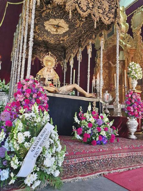 Veneración y cultos de la Hermandad de la Soledad el Viernes Santo en Alcalá del Río - 1, Foto 1