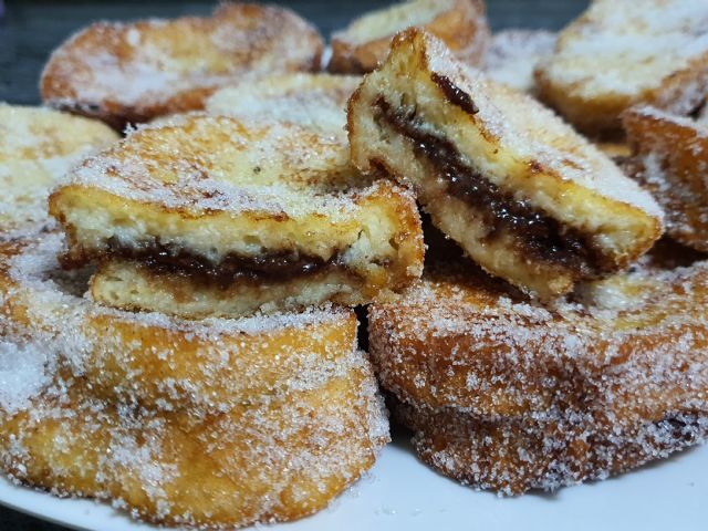 Receta: ¡Receta de torrijas rellenas de crema de cacao! - 4, Foto 4