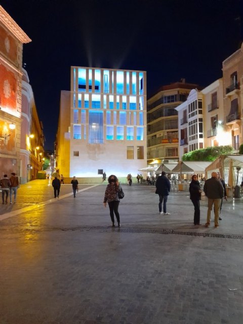 La ciudad de Murcia se Ilumina de color turquesa con motivo del Día Mundial de Las Lipodistrofias - 2, Foto 2