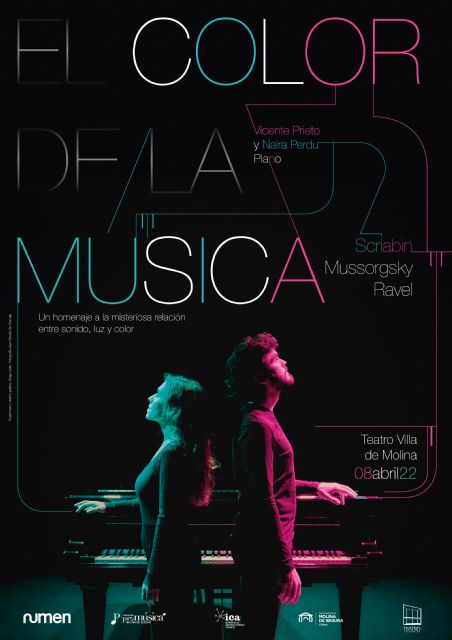 El Teatro Villa de Molina celebra el 150 aniversario de Alexander Scriabin con el concierto de piano EL COLOR DE LA MÚSICA el viernes 8 de abril - 1, Foto 1