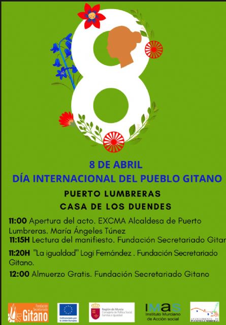 Puerto Lumbreras conmemorará el Día Internacional del Pueblo Gitano con una jornada especial en la Casa de los Duendes - 1, Foto 1