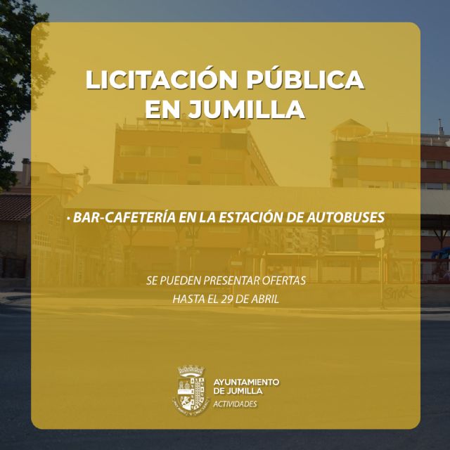 Abierto el plazo de licitacion para la explotacion del bar-cafetería de la Estación de Autobuses - 1, Foto 1