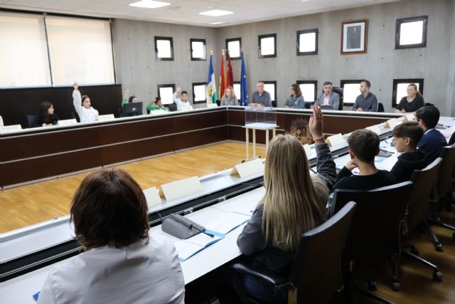 El pleno infantil recoge las propuestas de los niños pinatarenses para mejorar el municipio - 1, Foto 1