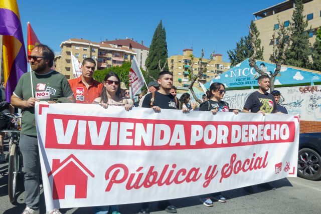 Marea por la vivienda digna inunda Murcia: clamor ciudadano contra la especulación y la inacción política - 1, Foto 1