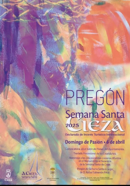 El Domingo de Pasión comenzará con el acto de la convocatoria en el salón de plenos del Ayuntamiento de Cieza - 1, Foto 1