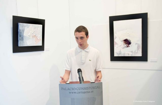 El Blanco Mudo de Pedro Zamora abre el nuevo espacio expositivo para jóvenes creadores en el Palacio Consistorialón subjetiva la nueva sala de exposiciones del Palacio Consistorial - 1, Foto 1