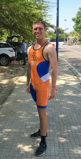 Thomas Bonsack, miembro del club Totana Triathlón, participó en el Halo Triatlón Sevilla, Foto 6