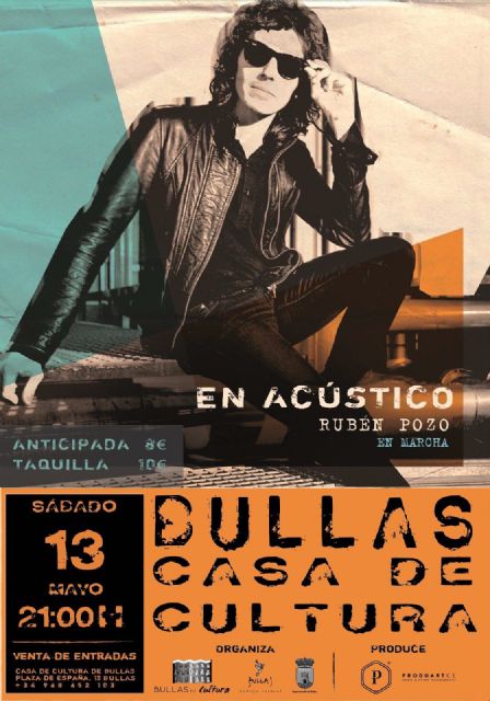 Rubén Pozo actúa el sábado 13 de mayo en Bullas - 1, Foto 1
