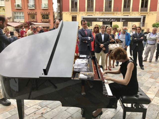Pianistas de élite miden su talento coincidiendo con el evento ´Pianos en la calle´, que llenará de acordes las plazas de Murcia mañana - 1, Foto 1