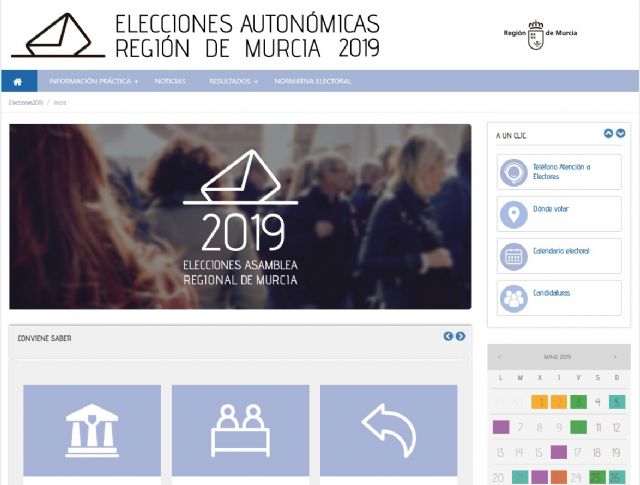 La Comunidad activa un portal para informar a los ciudadanos sobre las elecciones autonómicas y cómo participar - 1, Foto 1