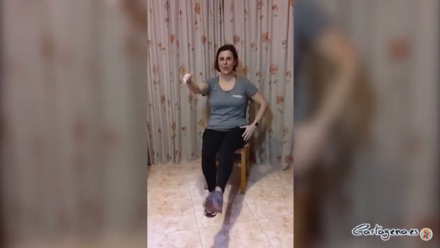 Rutina de coordinación en silla con la sesión diaria de Deporte en Casa, no pierdas el ritmo´ - 1, Foto 1