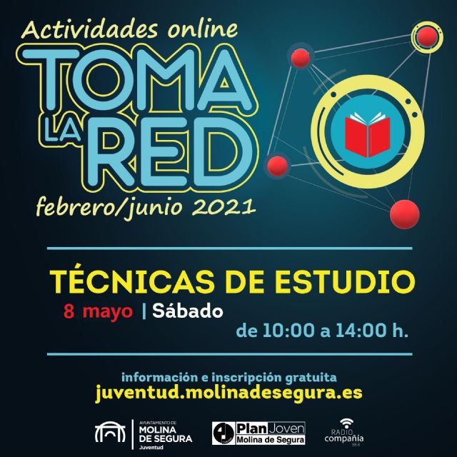 La Concejalía de Juventud de Molina de Segura ofrece dos actividades online el sábado 8 de mayo, incluidas en el programa TOMA LA RED - 1, Foto 1