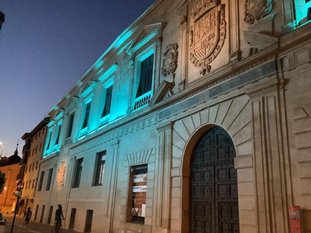 Murcia se ilumina de verde agua por el Día Mundial del Asma - 1, Foto 1