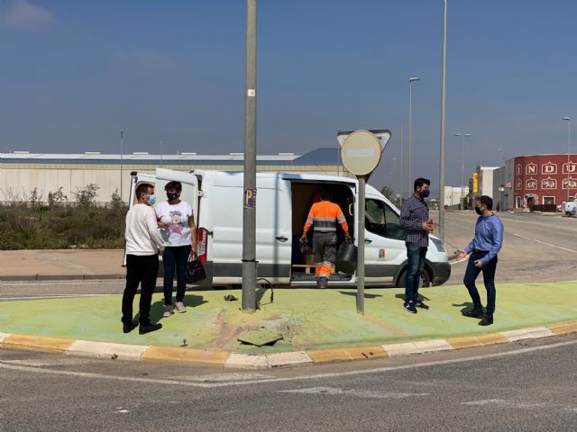 El Ayuntamiento procede a la reparación del cableado sustraído en el Polígono Industrial Municipal de Balsicas - 1, Foto 1