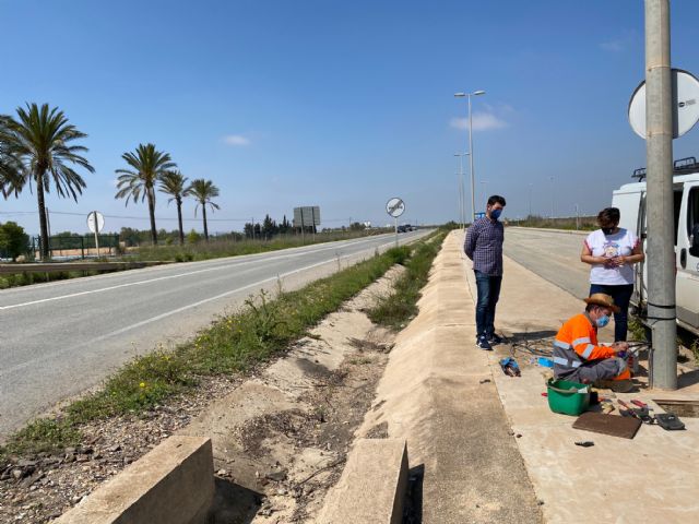 El Ayuntamiento procede a la reparación del cableado sustraído en el Polígono Industrial Municipal de Balsicas - 4, Foto 4