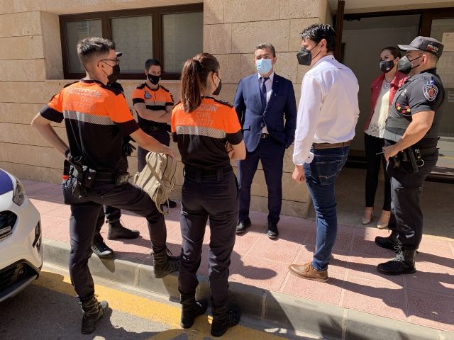 La Dirección General de Seguridad Ciudadana y Emergencias recibe la solicitud del Ayuntamiento de Blanca de integrar sus servicios de emergencia en el 112 - 1, Foto 1