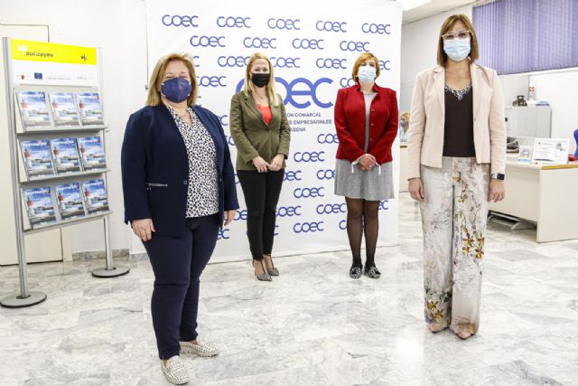 Isabel Franco se reúne con la asociación de empresarias y profesionales de Cartagena y la patronal COEC - 1, Foto 1