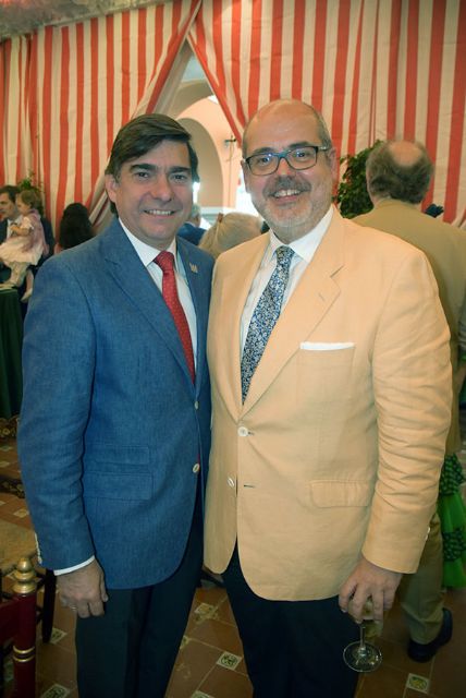 Recepción en la caseta del Real de la Feria del Ayuntamiento de Sevilla del Consejo de Hermandades y Cofradía de Sevilla - 1, Foto 1