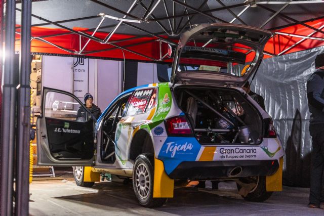 Juan Carlos Quintana y Yeray Mujica en el rally xacobeo terra da auga - 1, Foto 1