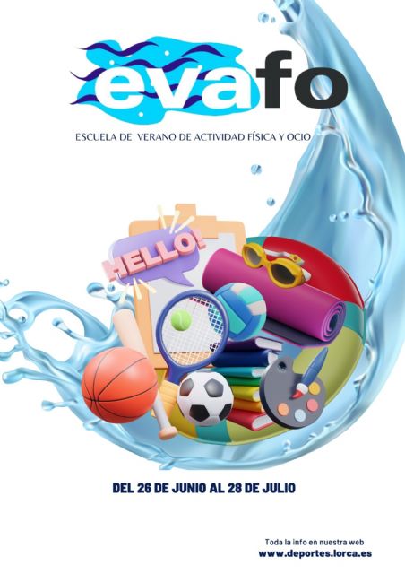 La Escuela de Verano de Actividad =tf-8QFísica y Ocio (EVAFO), dirigida a niños y niñas de 6 a 12 años, tendrá=ugar del 26 de junio al 28 de julio en el Complejo Deportivo Felipe V - 3, Foto 3