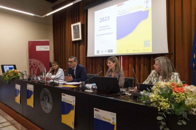 La Universidad de Murcia presenta la programación de Cursos de Verano 2023 con 49 actividades entre junio y septiembre - 2, Foto 2