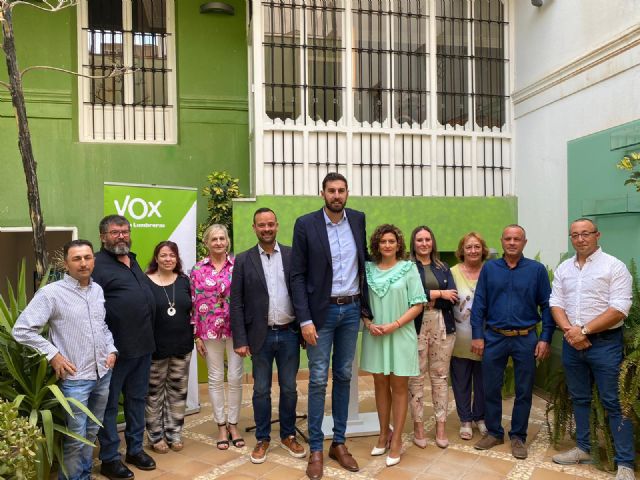 VOX Puerto Lumbreras presenta su candidatura para las próximas elecciones municipales encabezada por Jerónima Reinaldos - 2, Foto 2