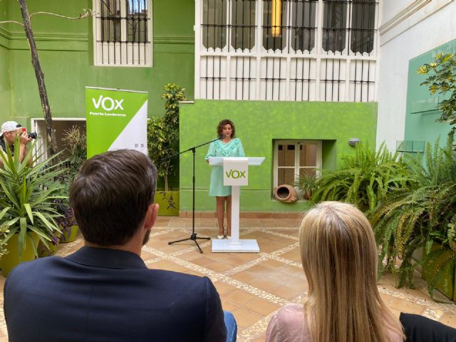 VOX Puerto Lumbreras presenta su candidatura para las próximas elecciones municipales encabezada por Jerónima Reinaldos - 3, Foto 3