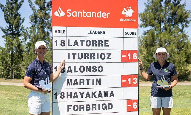 Nuria Iturrioz y Amaia Latorre, campeonas del Santander Golf Tour Dobles Cádiz - 1, Foto 1