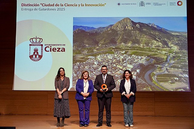 Cieza recibe en Reus la distinción de Ciudad de la Ciencia y la Innovación - 1, Foto 1