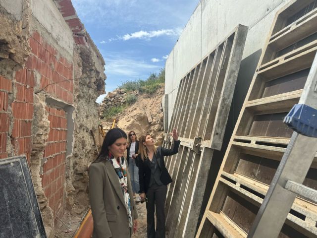 Entran en la fase final las obras de emergencia en el vial de acceso al Castillo de Lorca tras el colapso de un muro por las lluvias de marzo - 4, Foto 4