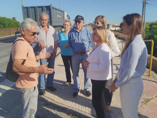 El PSOE exige medidas urgentes de seguridad en el puente entre El Raal y Beniel para evitar nuevos atropellos - 3, Foto 3