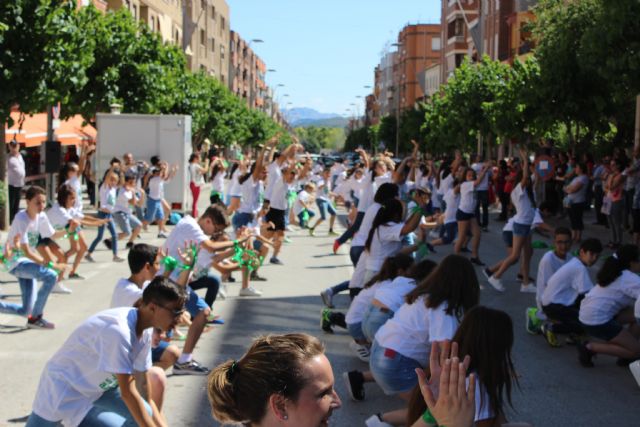 Escolares de Cehegín celebran con un ´flashmob´ el Día Mundial del Medio Ambiente 2017 - 1, Foto 1