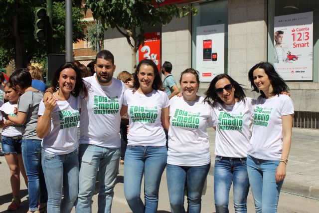 Escolares de Cehegín celebran con un ´flashmob´ el Día Mundial del Medio Ambiente 2017 - 3, Foto 3