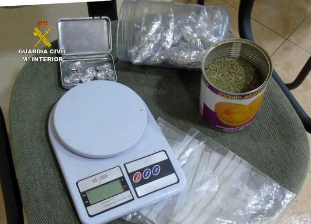 Desmantelado un punto de venta de droga al menudeo en Monteagudo-Murcia - 1, Foto 1